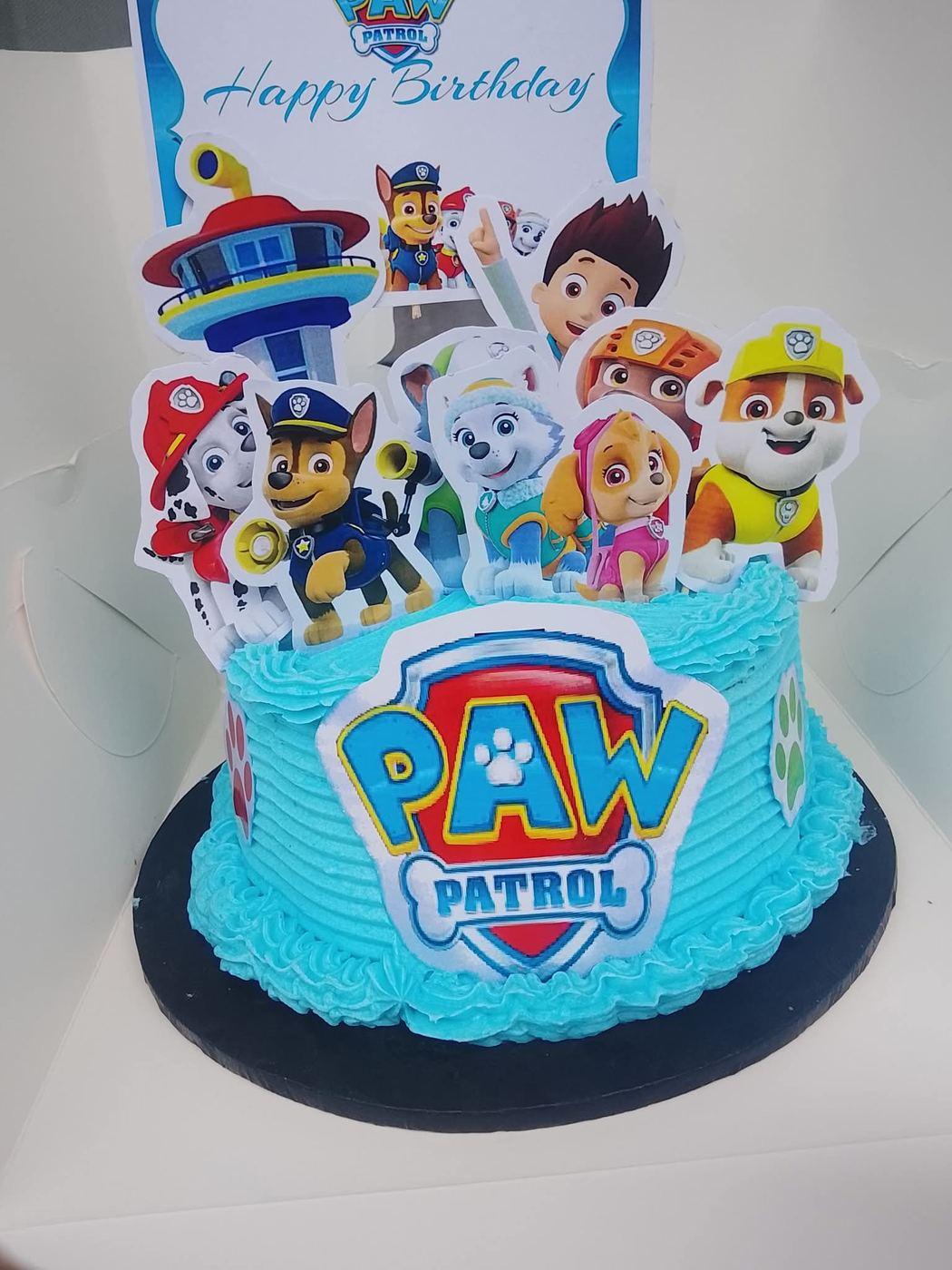 PAW Patrol birthday cake
