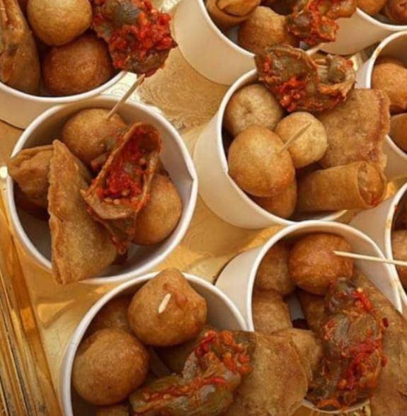Small chops in cups